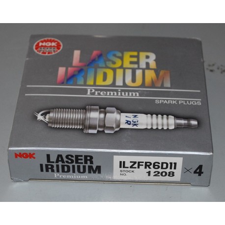 NGK 4x LASER IRIDIUM PREMIUM CANDELE ILZFR6D11 1208 PER BMW S1 3 5 6 7 X1 3 5 Z4