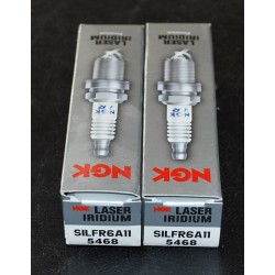 NGK 2x LASER IRIDIUM PREMIUM CANDELE SILFR6A11 STOCK 5468 PER FIAT SUZUKI SUBARU