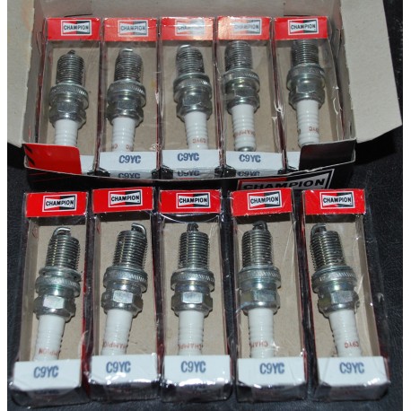 CHAMPION 10x C9YC CANDELE PER BMW MERCEDES OPEL PEUGEOT SEAT CITROEN