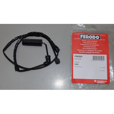 FWI265 FERODO CONTATTO SEGNALAZIONE USURA PASTIGLIE FRENO PER BMW X5 E53