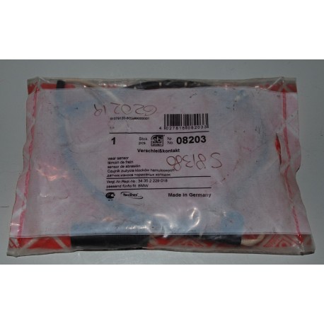 08203 FEBI SENSORE USURA FRENO PER BMW SERIE 5 E39