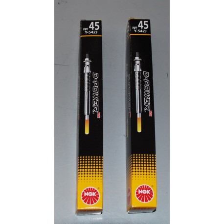 NGK 2x CANDELETTA D-POWER 5513 Y542J N 45 PER MINI TOYOTA