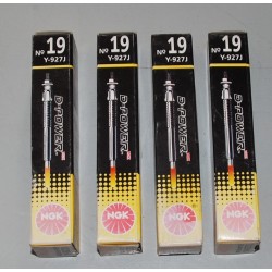 NGK 4x CANDELETTA D-POWER 4916 Y-927J N 19 PER RENAULT CLIO I MEGANE EXPRESS
