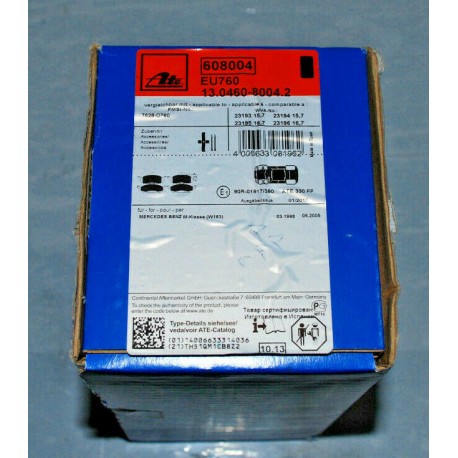 608004 ATE KIT PASTIGLIE FRENO PER MERCEDES-BENZ CLASSE ML