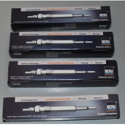 GN106 BERU 4x CANDELETTA 0100226525 PER OPEL SAAB RENAULT