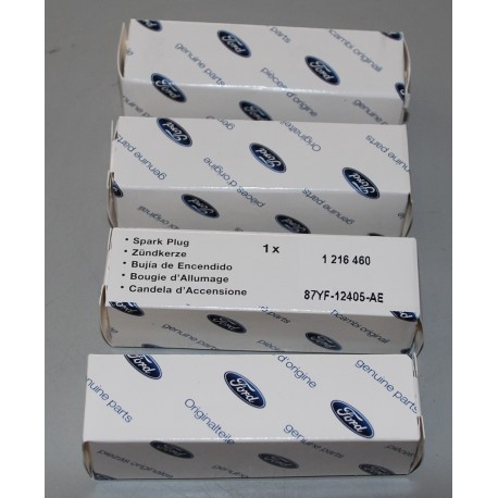 FORD 4x CANDELA 87YF12405AE ORIGINALE PER FORD