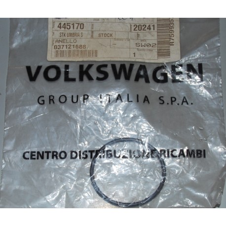 037121688 GUARNIZIONE FLANGIA REFRIGERANTE ORIGINALE PER AUDI SEAT SKODA