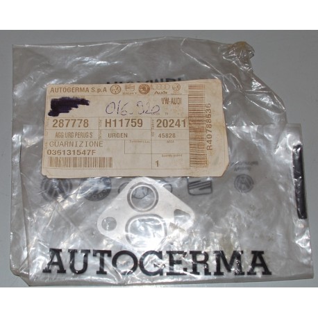 036131547F GUARNIZIONE VALVOLA EGR ORIGINALE PER AUDI SEAT SKODA VW