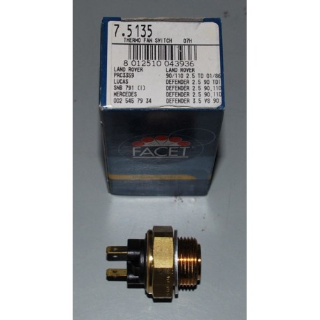 7.5135 FACET TERMOCONTATTO VENTOLA RADIATORE PER LAND ROVER MERCEDES VITO