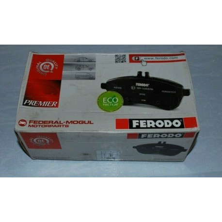 FDB1728 FERODO PREMIER ECO FRICTION KIT PASTIGLIE FRENO PER CITOEN PEUGEOT VW