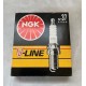 NGK CANDELE 4X V LINE N 37 PFR6Q PER AUDI SEAT SKODA VW