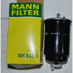 WK842/3 MANN FILTER FILTRO CARBURANTE PER CHEVROLET FORD LAND ROVER SEAT VW