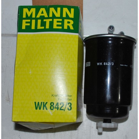 WK842/3 MANN FILTER FILTRO CARBURANTE PER CHEVROLET FORD LAND ROVER SEAT VW