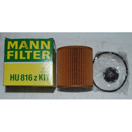 HU816Z KIT MANN FILTER FILTRO OLIO PER BMW SERIE 1 2 3 4 Z4 X1 X5