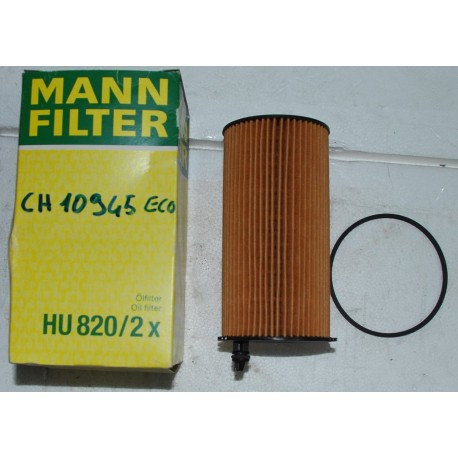 HU820/2X MANN FILTER FILTRO OLIO PER JEEP CHEROKEE III IV WRANGLER III