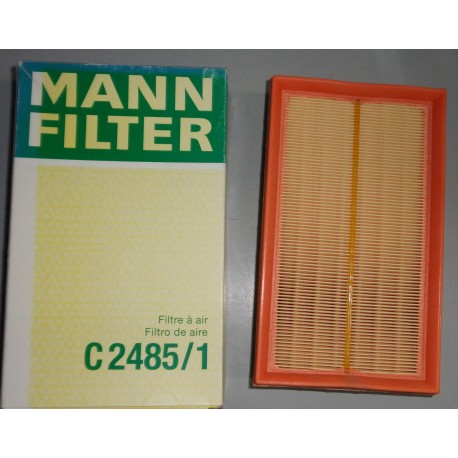 C2485/1 MANN FILTER FILTRO ARIA PER RENAULT CLIO II CLIO III