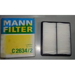 C2634/2 MANN FILTER FILTRO ARIA PER DAEWOO LEGANZA