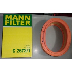 C2672/1 MANN FILTER FILTRO ARIA PER DACIA LOGAN I SANDERO I RENAULT KANGOO I