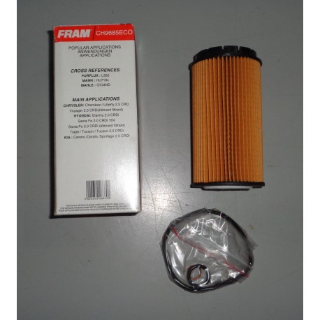 CH9685ECO FILTRO OLIO FRAM PER JEEP CHEROKEE III HYUNDAI TUCSON KIA SPORTAGE II