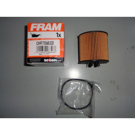 CH9706ECO FILTRO OLIO FRAM PER AUDI A3 SEAT SKODA VW GOLF V POLO IV TIGUAN I