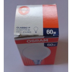 LAMPADINA 7x OSRAM CLASSIC P FR60 E14/SES 60W CLASSE E