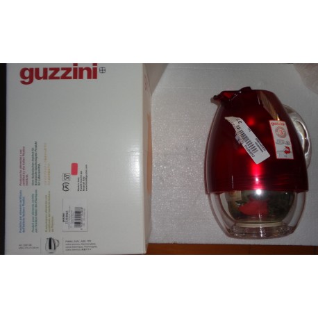 GUZZINI ART.22410065 CARAFFA TERMICA "FEELING" ROSSO TRASPARENTE