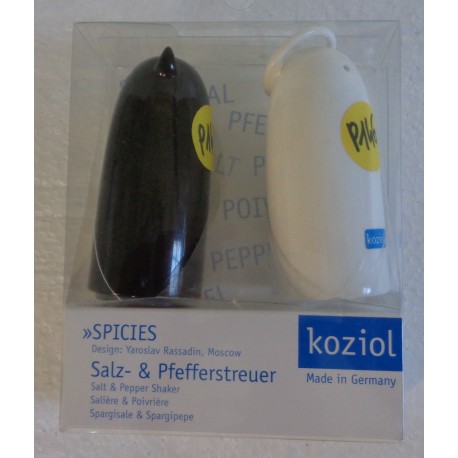 KOZIOL 3109002 SALE E PEPE NERO BIANCO