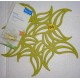 KOZIOL 3160582 FLAME SOTTOPENTOLA SENAPE