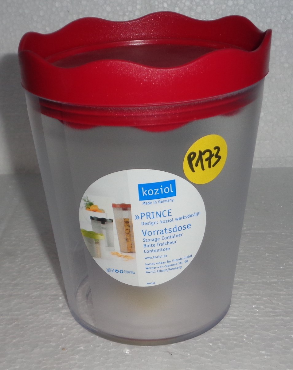 KOZIOL 3085583 PRINCE CONTAINER 750 RASPBERRY - Picture 1 of 1