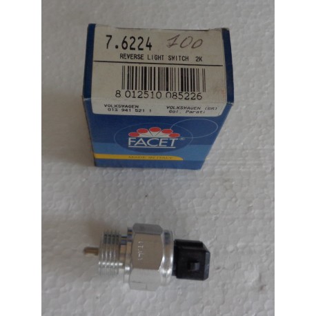 7.6224 FACET INTERRUTTORE LUCE RETROMARCIA PER VW 0139415211