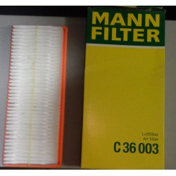 C36003 MANN FILTER FILTRO ARIA PER MINI CITROEN PEUGEOT 13717568728 1444TT