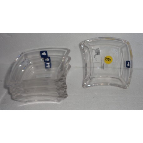 LEONARDO 4 CIOTOLE TRASPARENTI TWISTY PER ANTIPASTO