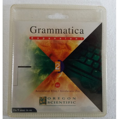 GRAMMATICA ESPANSIONI OREGON SCIENTIFIC PER ACCELERATOR ELITE ART 16113