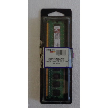 KINGSTONE KVR533D2E4/512 MEMORIA DDR 512MB  077780CN01914965