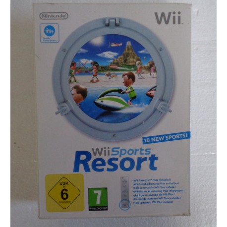 Wii RESORT SPORTS NINTENDO PIù TELECOMANDO Wii PLUS