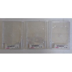 3 CUSTODIE CONTENITORE DVD TRASPARENTI