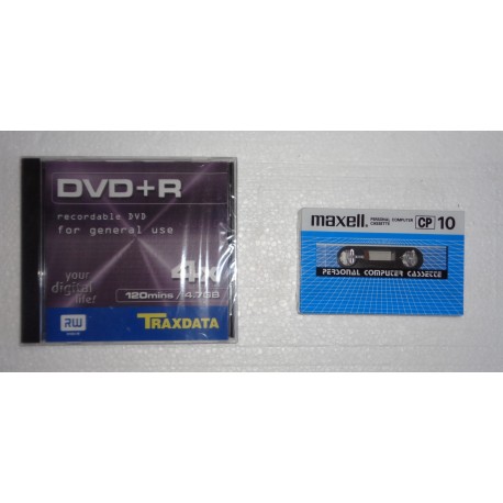 TRAXDATA DVD+R 4X MAXELL CP 10