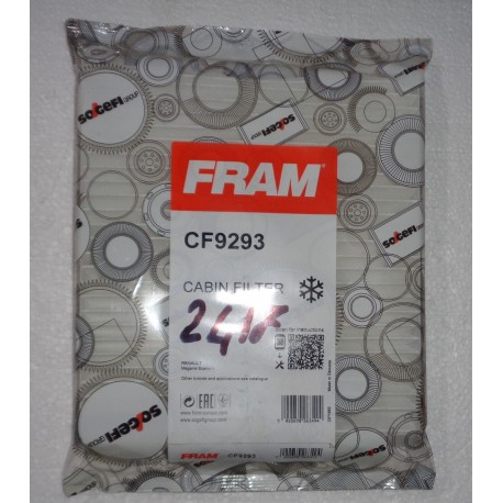 CF9293 FRAM  Filtro abitacolo  PER  RENAULT  Scénic I (JA0/1, FA0)