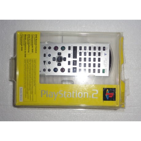 TELECOMANDO DVD PLAYSTATION 2 SATIN SILVER SCATOLA ROVINATA