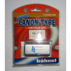 CANON TYPE HL-932 7.2V 3700mAh HAHNEL SIGILLATO
