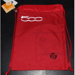 FIAT 500 SACCA CARTORAMA ARTICOLO 29607 COLORE ROSSO