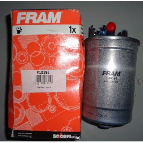 P10196 FRAM FILTRO CARBURANTE PER AUDI A4 A6 8E0127435A 8E0127401 FG2089