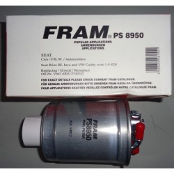 PS8950  FRAM FILTRO CARBURANTE PER SEAT VW POLO III 6K0127401G 6K0127401H