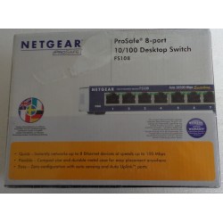 NETGEAR FS108 SWITCH 10/100 8 PORTE NUOVO