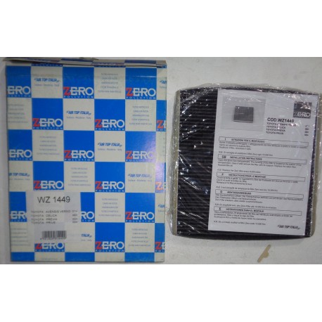WZ1449 ZERO  Filtro abitacolo  PER  TOYOTA AVENSIS CELICA PRIUS PREVIA