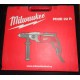 MILWAUKEE PD2E 22R TRAPANO A PERCUSSIONE 2 VELOCITA' 850W