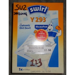 SWIRL AY293 5 SACCHETTI PER ASPIRAPOLVERE CLATRONIC