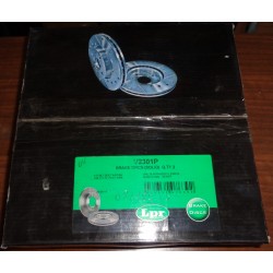 LPR V2301P Disco freno 2pz per VW POLO III SEAT AROSA 6NO615301
