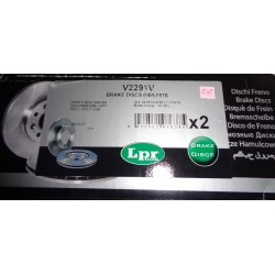 LPR V2291V Disco freno 2pz SEAT AROSA VW POLO III IV 6N0615301C