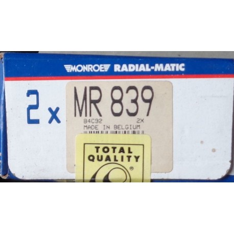 MR839 MONROE RADIAL-MATIC  2 Ammortizzatori PER  PEUGEOT  305 I 304 305 II